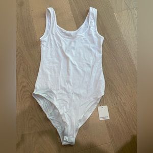 White Tank Bodysuit